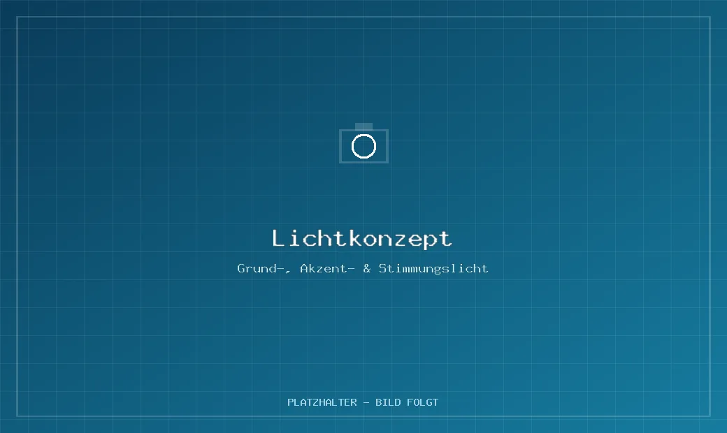 Lichtkonzept am Messestand